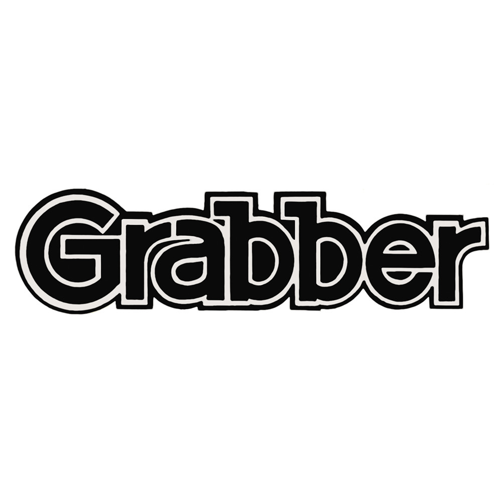 FENDER DECAL 1971-72 FORD MAVERICK GRABBER SILVER / BLACK (DF916)