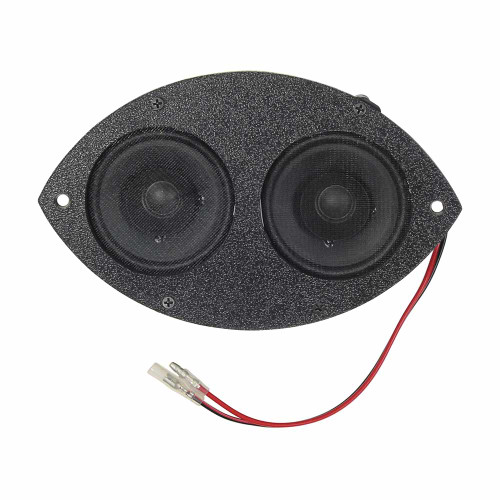 IN-DASH STEREO SPEAKER 1967-73 FORD MUSTANG COUGAR 1960-63 FALCON 2-3.5" 80 WATT WITH 5" X 7" MOUNTING PLATE (DS1003)