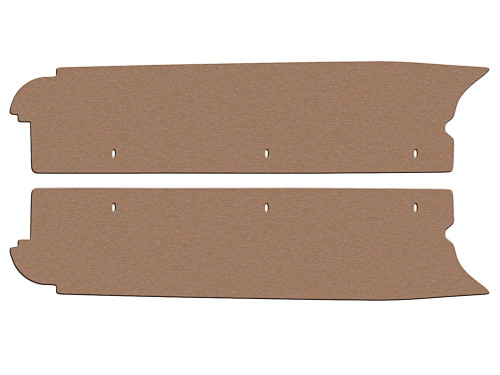 TRUNK FILLER BOARDS 1962-63 MERCURY METEOR SEDAN HARDTOP LH AND RH PAIR (F210)