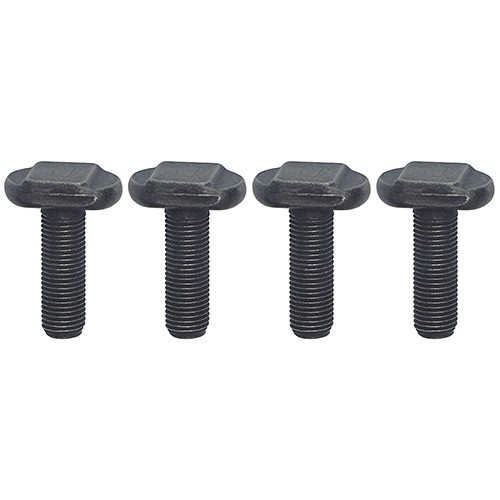 MOUNTING BOLTS BRAKE PLATE 1960-64 FORD GALAXIE FALCON MUSTANG TBIRD & OTHERS WITH 8"-9" REAR END 4-PIECE SET (375748S)