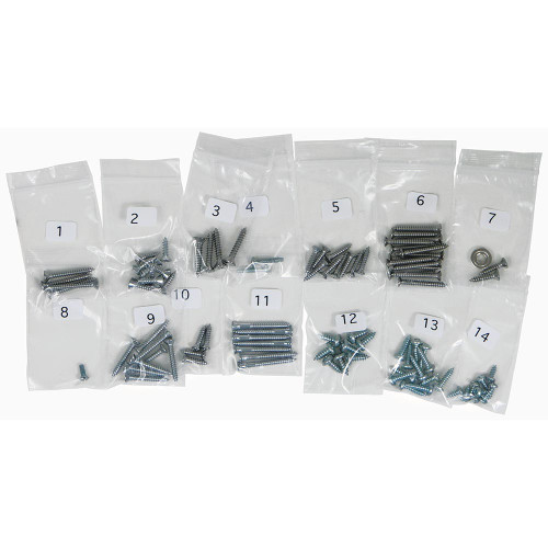 INTERIOR SCREW KIT 1960 FORD GALAXIE 2-DOOR SEDAN (FO1515)