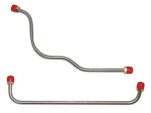 PUMP-TO-CARBURETOR FUEL LINE 1961-64 FORD GALAXIE 500 XL STARLINER SUNLINER 2 X 4-BBL 3 X 2-BBL STAINLESS STEEL (GPC6101SS)