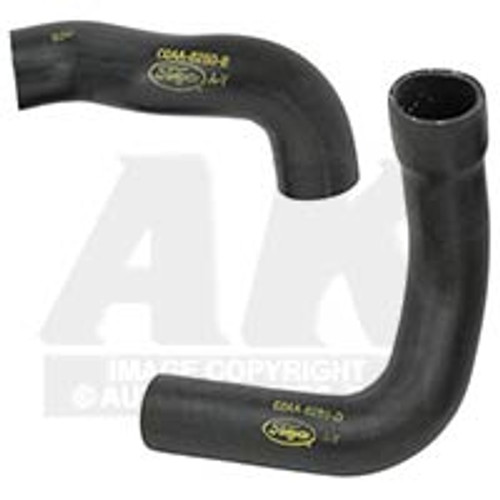 RADIATOR HOSES 1960-63 FORD GALAXIE WITH 352 390 406 427 430 ENGINE CONCOURS CORRECT MARKINGS PAIR (HP-92)