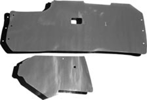 WATERSHIELD - DOORS & QUARTERS - 4 PC 71-73 MUSTANG COUPE