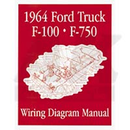 WIRING DIAGRAM - 1964 FORD F100 F250 F350 TRUCK F-SERIES (MP0365)