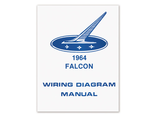 WIRING DIAGRAM MANUAL 1964 FORD FALCON ROUTING SCHEMATICS FUTURA SPRINT (MP145)