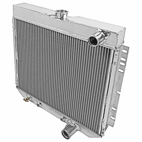 RADIATOR 1962-69 FORD FAIRLANE 1966-69 FALCON 1966-69 MUSTANG 1963-68 GALAXIE SMALL-BLOCK 3-ROW CORE ALUMINUM (411AL-3)