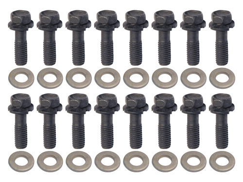 EXHAUST MANIFOLD BOLT KIT 1966-70 GALAXIE 1966-69 FAIRLANE 1966-68 THUNDERBIRD 1966-75 F-100 & OTHERS 352 NON-GT 390 WITH RAMP-LOK BOLTS (RLK19)