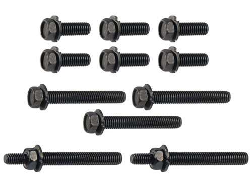 EXHAUST MANIFOLD BOLT KIT 1968-73 FORD MUSTANG 1968-70 FAIRLANE FALCON 200 250 6-CYLINDER WITH RAMP-LOK BOLTS (RLK2)