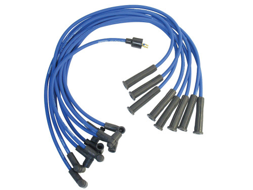 SPARK PLUG WIRE SET 1962-70 FORD FAIRLANE 1963-70 FALCON 1965-73 MUSTANG & MORE 8-CYLINDER BLUE FLAME-THROWER (SPW1BLU)