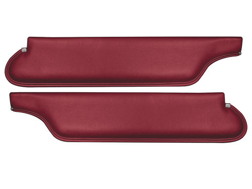 SUNVISORS 66-67 FAIRLANE/COMET CONVERTIBLE MAROON