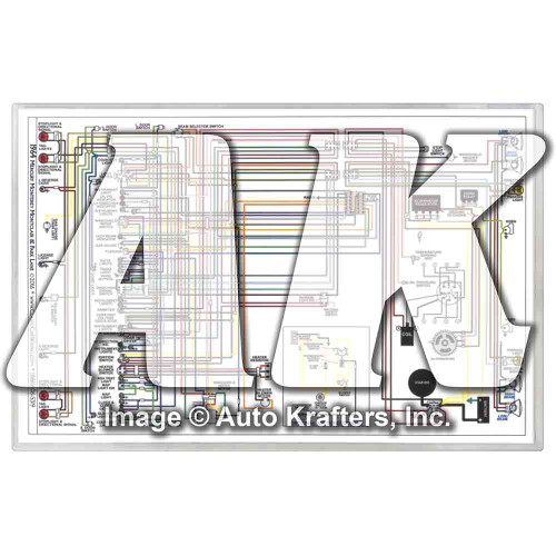 WIRING DIAGRAM 1964 MERCURY MONTEREY (WD64MERMO)