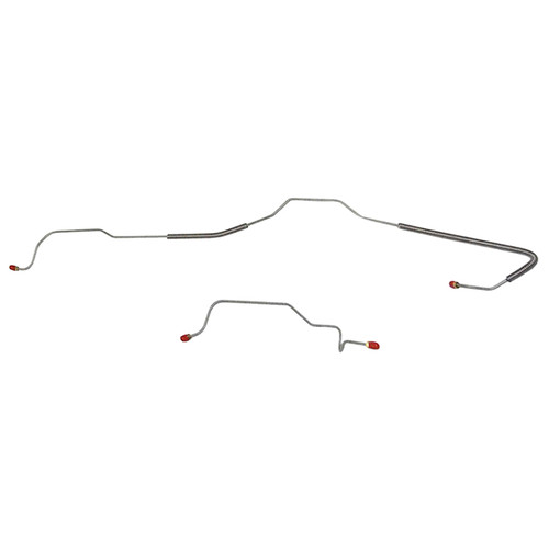 BRAKE LINES - REAR AXLE - OE 1967 FORD MUSTANG MERCURY COUGAR 9in REAR 2 PC (ZRA6703)