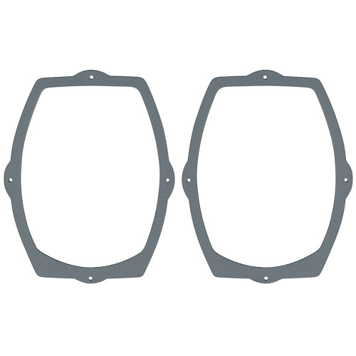 TAILLIGHT LENS-TO-HOUSING GASKETS 1965 FORD GALAXIE SEDAN FASTBACK HARDTOP CONVERTIBLE LH RH PAIR (C5AZ-13461D)