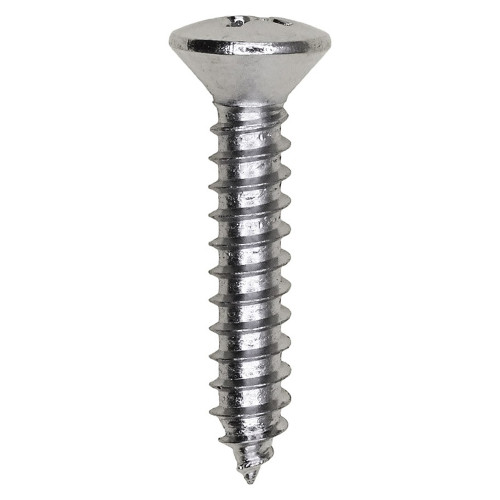 STEP PLATE SCREW 1964-66 FORD THUNDERBIRD #10 X 1 PHILLIPS OVAL HEAD (AV2731)