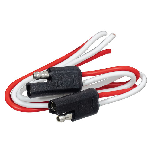 WIRING CONNECTOR 2-WAY FLAT MALE-FEMALE PARKING LIGHT TAILLIGHT AND OTHER HARNESSES FORD MERCURY (B9A-14487)
