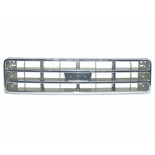 GRILLE CHROME-ARGENT 1987-88 FORD TRUCK BRONCO F150 F250 F350 PICKUP (577-99)