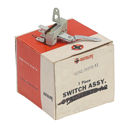 NOS BACK-UP LAMP SWITCH 1967 FORD GALAXIE XL LTD MONTEREY WAGONS