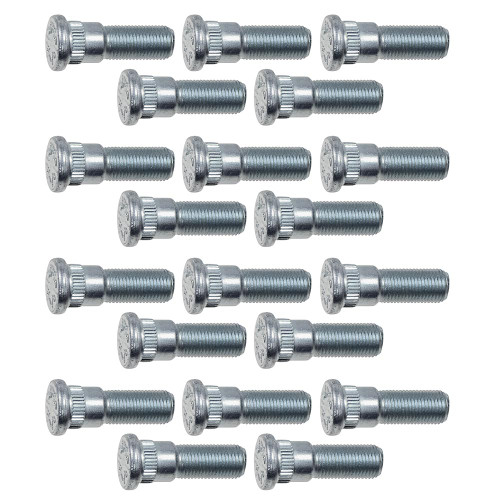 WHEEL STUD BOLTS SET 1975 AND UP FORDS 1/2-20 PRESS-IN GRADE 8 STEEL 20 PIECES TORINO MAVERICK LTD F100 BRONCO AND OTHERS (AK381)