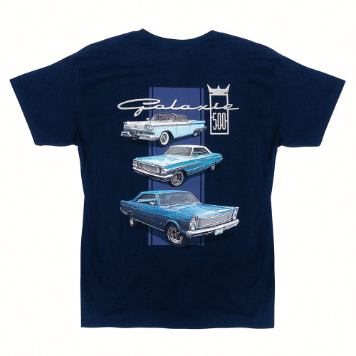 T-SHIRT GALAXIE 500 NAVY BLUE 2X-LARGE (FM3GXNV2XL)