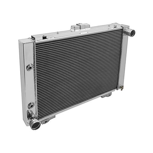 RADIATOR 1964 FORD GALAXIE CUSTOM COUNTRY SEDAN / SQUIRE W/ 352 390 427 FE  ENGINE 3-ROW CORE CROSS-FLOW ALUM (64390AL-3)