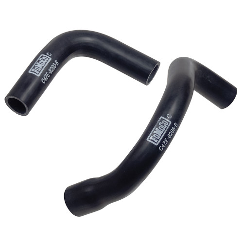 RADIATOR HOSES 1965-70 FORD MUSTANG 1962-65 FALCON COMET 6-CYL GRANDE DELUXE FUTURA S-22 CUSTOM 404 UPPER-LOWER WITH CORRECT LOGOS (656RH)