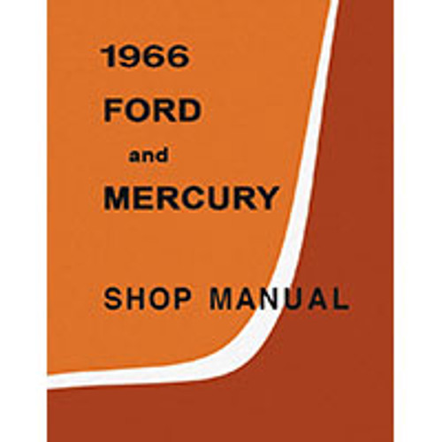 SHOP MANUAL - 66 FORD / MERCURY