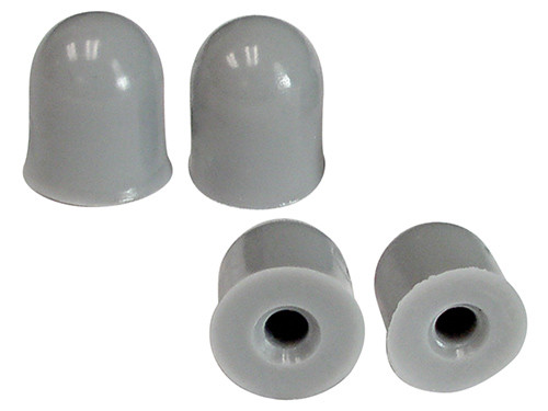TAILLIGHT REAR MARKER SCREW PROTECTORS 1967-68 FORD MUSTANG HARDTOP FASTBACK AND CONVERTIBLE NYLON 4-PIECE SET (AK222)