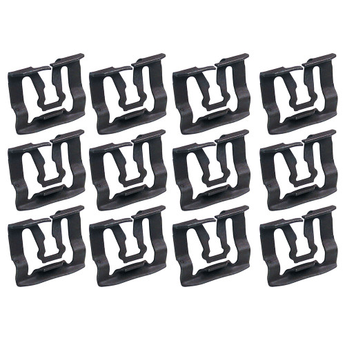 WINDOW MOULDING CLIPS 1966-70 FORD FAIRLANE FALCON 1965-70 MUSTANG 1967-70 COUGAR 1968-71 TORINO 12-PIECE SET (AK247)