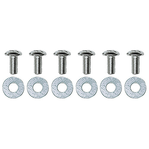 FRONT BUMPER BOLT KIT 1971-72 FORD MUSTANG HARDTOP FASTBACK & CONVERTIBLE CHROME BOLTS & WASHERS 12-PIECE SET (AK574)