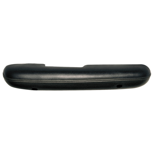 ARM REST PAD 1968 FORD MUSTANG HARDTOP FASTBACK AND CONVERTIBLE SHELBY GT STANDARD INTERIOR RH BLACK (AP68MURH-01)