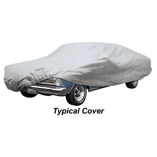 CAR COVER - SINGLE LAYER BASIC INDOOR PROTECTION SIZE 4 FALCON FAIRLANE GALAXIE (B4)