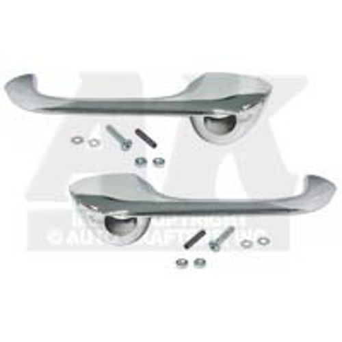 DOOR HANDLES 1961-66 FORD F-SERIES F-100 F-250 F-350 PICKUP TRUCK EXTERIOR OUTSIDE LH AND RH PAIR (B9A-6422404PR)