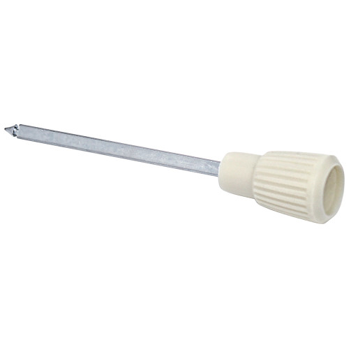 KNOB HEADLIGHT SWITCH 1960-63 FORD FALCON FORDOR TUDOR DELUXE SQUIRE FUTURA SPRINT WHITE ON 2-3/4" SHAFT (C0DB-11661WP)