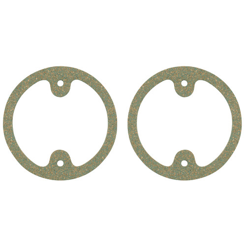 BACK-UP LAMP LENS GASKETS 1960-62 FORD FALCON 1963 RANCHERO SEDAN DELIVERY & WAGON 1963 COMET METEOR PAIR (C0DB-15510A)