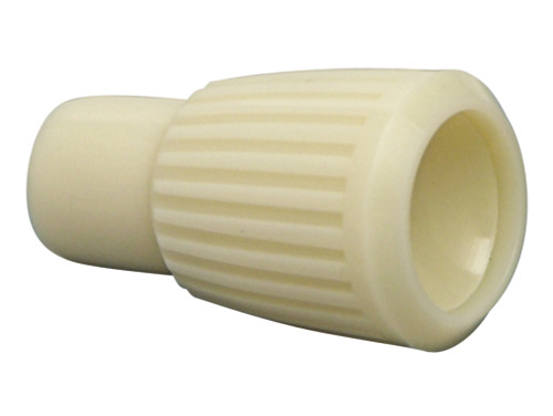 KNOB CHOKE-DEFROST-TEMP VENT CABLE 1960-63 FORD FALCON DELUXE FUTURA SPRINT WHITE PLASTIC (C0DB-9700WP)