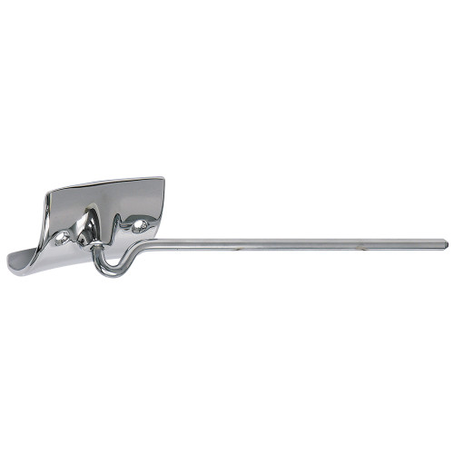 SUNVISOR ARM & BRACKET 1960-62 FORD GALAXIE SUNLINER 1961-62 MONTEREY CONVERTIBLE CHROME LEFT-HAND SIDE (C1AZ-7604145A)