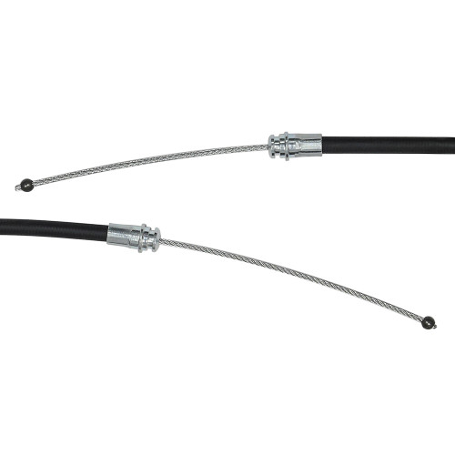 FRONT BRAKE CABLE 1960-61 FORD FALCON STATION WAGON AND RANCHERO BEFORE 5-1-61 PARKING EMERGENCY APPROXIMATELY 43.25in LONG (C1DD-2853B)