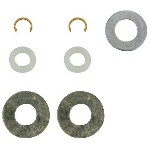 CLUTCH EQUALIZER BAR BUSHING AND CLIP KIT 65-70 FORD FALCON COMET COUGAR 63-64 GALAXIE 65-73 MUSTANG AND MORE (C1DD-7543KIT)