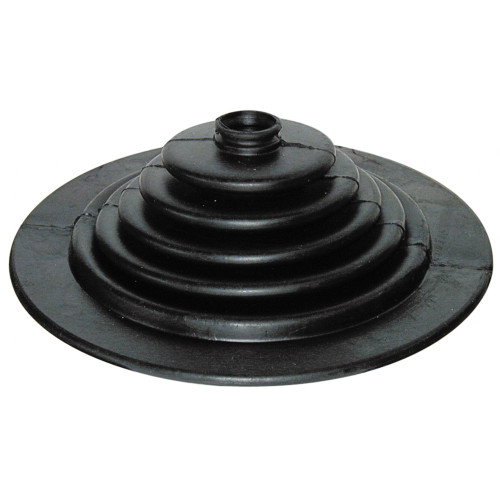 SHIFT BOOT 1962-63 FORD GALAXIE 1962-64 FALCON COMET DAGENHAM 4-SPEED M/T w/o CONSOLE 500 ROUND BOTTOM EDGE (C2AZ-7277A)
