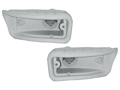 PARKING LAMP BODIES 1960-62 MERCURY COMET 1962-63 METEOR FRONT LIGHT LEFT- AND RIGHT-HAND SIDE PAIR (C2GY-13200-1A)