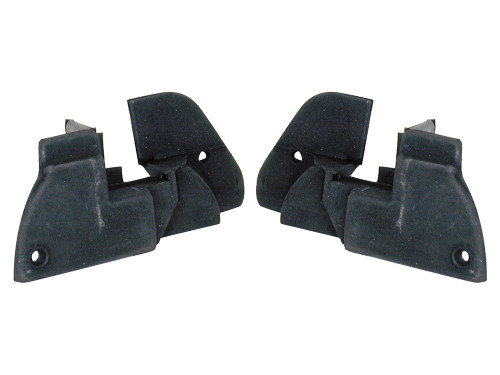 QUARTER PILLAR SEALS 1963-64 FORD GALAXIE 500 AND MERCURY MARAUDER 2-DOOR FASTBACK LH RH PAIR (C3AZ-6329748-9B)