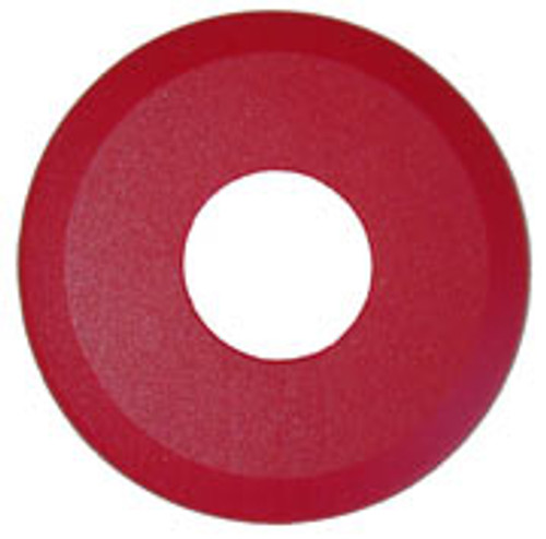 DOOR HANDLE ESCUTCHEON 1962-65 FORD FAIRLANE 1960-65 FALCON COMET 500 FUTURA SPRINT S-22 PLASTIC RED (C3OZ-6222620-03)