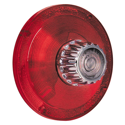 TAILLIGHT LENS 1964 FORD FALCON FUTURA SPRINT WITH BACK-UP LIGHTS REAR LAMP LEFT OR RIGHT RED (C4DZ-13450A)