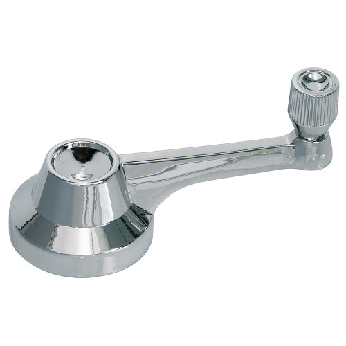 QUARTER WINDOW REGULATOR HANDLE 1964-66 FORD THUNDERBIRD 1964.5-65 MUSTANG REAR LH OR RH CHROME (C4SZ-6330322A)