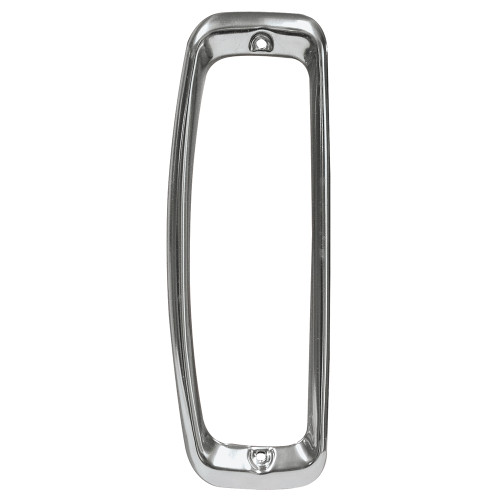 TAILLIGHT DOOR 1964-66 FORD F-100 F-250 STYLESIDE PICKUP TRUCK 1966-77 BRONCO ANNODIZED ALUMINUM LEFT SIDE (C4TZ-13489F)