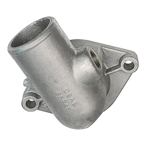 THERMOSTAT HOUSING 1967-76 FORD F-100 F-250 F-350 PICKUP 67-70 GALAXIE 68-76 TORINO AND MORE WITH THREADED HOLE (C4TZ-8592CR)