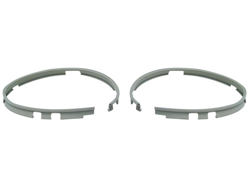 HEADLIGHT DOOR PADS 1965 FORD GALAXIE LTD CUSTOM AND STATION WAGONS FRONT LAMP LEFT- & RIGHT-HAND SIDE PAIR (C5AZ-13038)