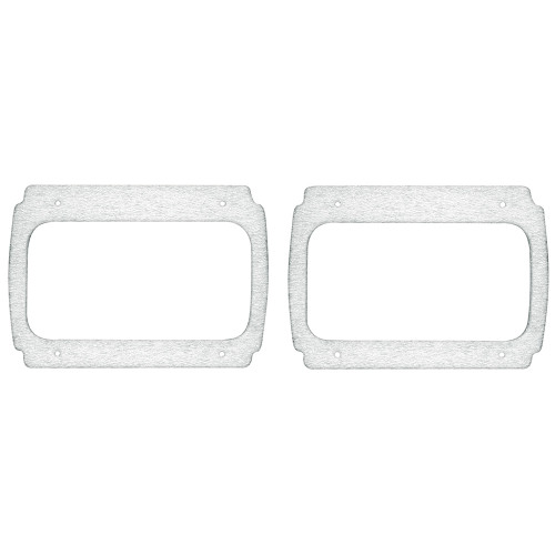 TAILLIGHT MOUNTING PADS 1965-66 FORD MUSTANG AND SHELBY GT-350 GT-350H WHITE REAR LAMPS LH RH PAIR (C5ZZ-13420)