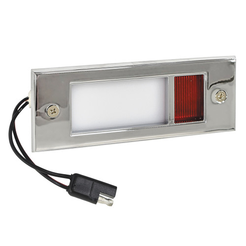 COURTESY LIGHT ASSEMBLY 1965-66 FORD MUSTANG SHELBY GT-350 GT-350H WITH PONY INTERIOR INSIDE DOOR LAMP (C5ZZ-13786)